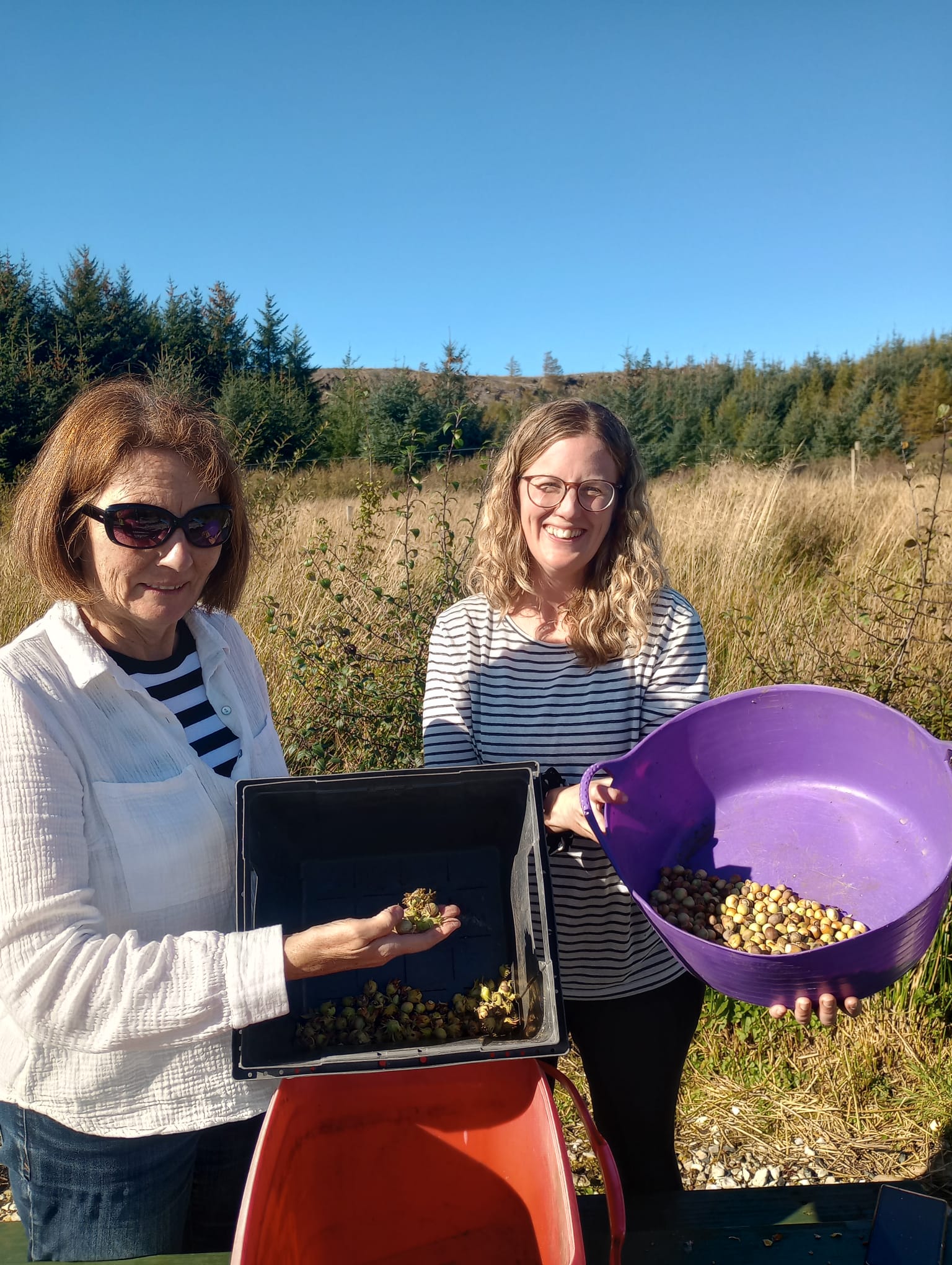 Angie and Jen volunteer day 2nd Oct